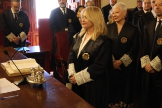 La nueva presidenta de la Audiencia Provincial de Granada, la magistrada María José Rivas 